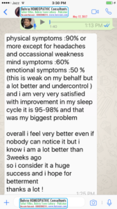 A Case of Young Medical Doctor: Severe Anxiety, Depression, Emotional imbalance, Cognitive Behavioral Disorder, Sleeplessness, Chronic Insomnia, Stomach Disorder, Skin Eruption and Hair Fall – Homeopathic Treatment and Homeopathic Remedies (Hussain Kaisrani)