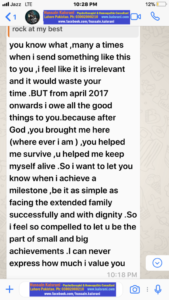 Homeopathic Treatment Changed my life – A compliment from an Online Patient