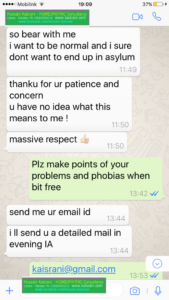 A feedback from an Online Client – Homeopathic Treatment by Hussain Kaisrani