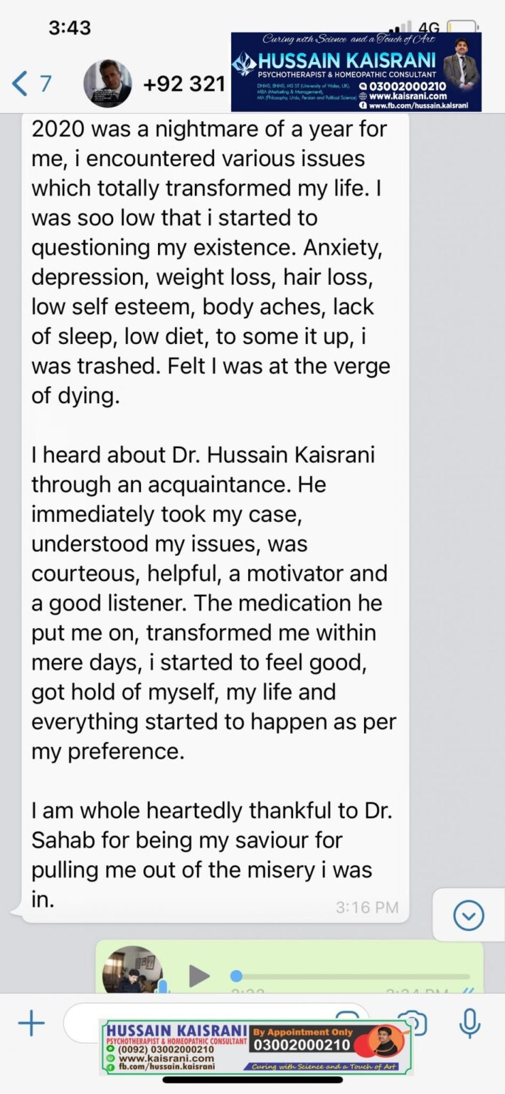 Treatment of Anxiety, Depression, Weight Loss, Hair Loss – Review & Feedback