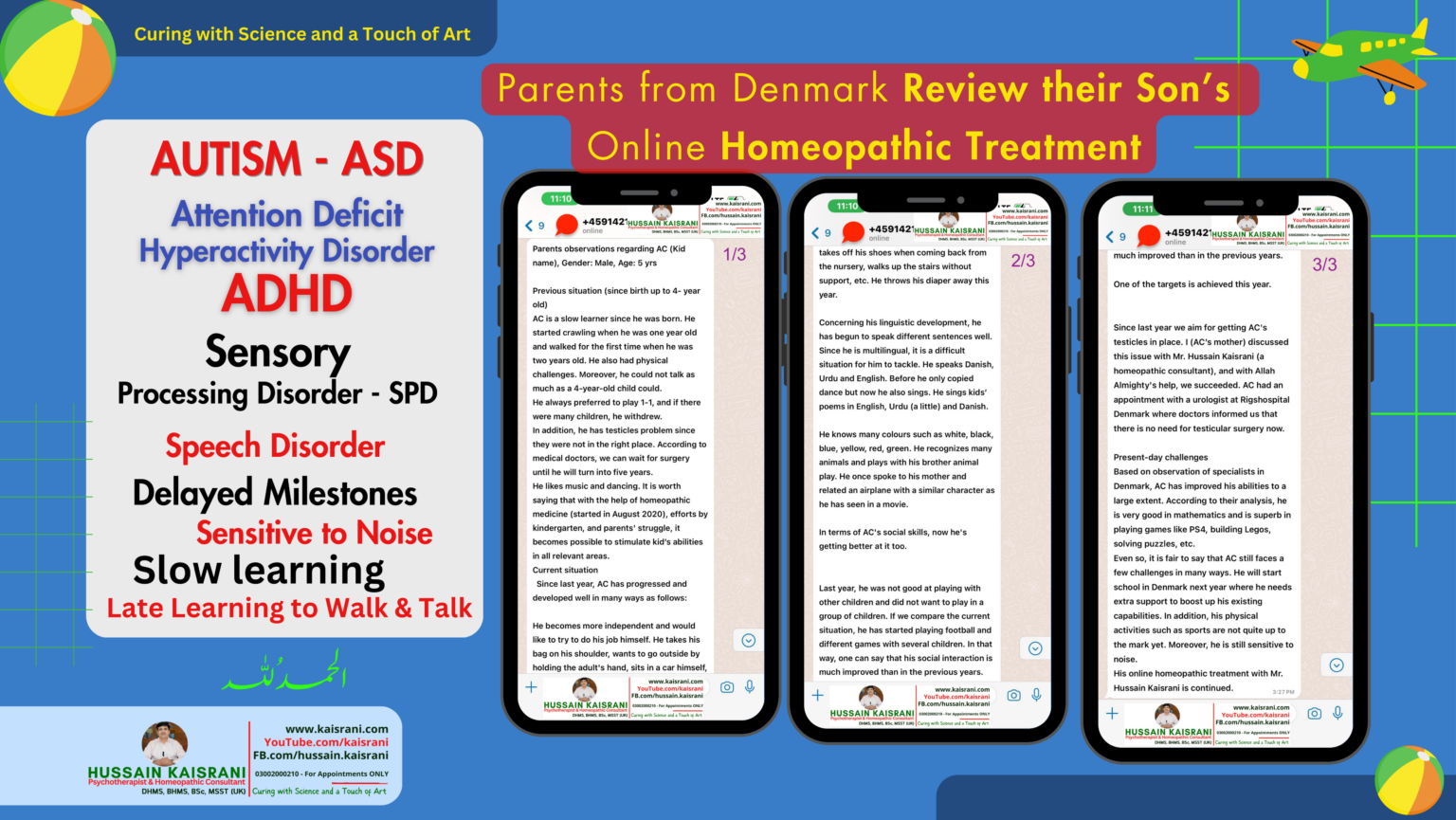 Success Story: A Child with Autism Spectrum Disorder (ASD), Delayed Speech and ADHD Treated by Homeopathy