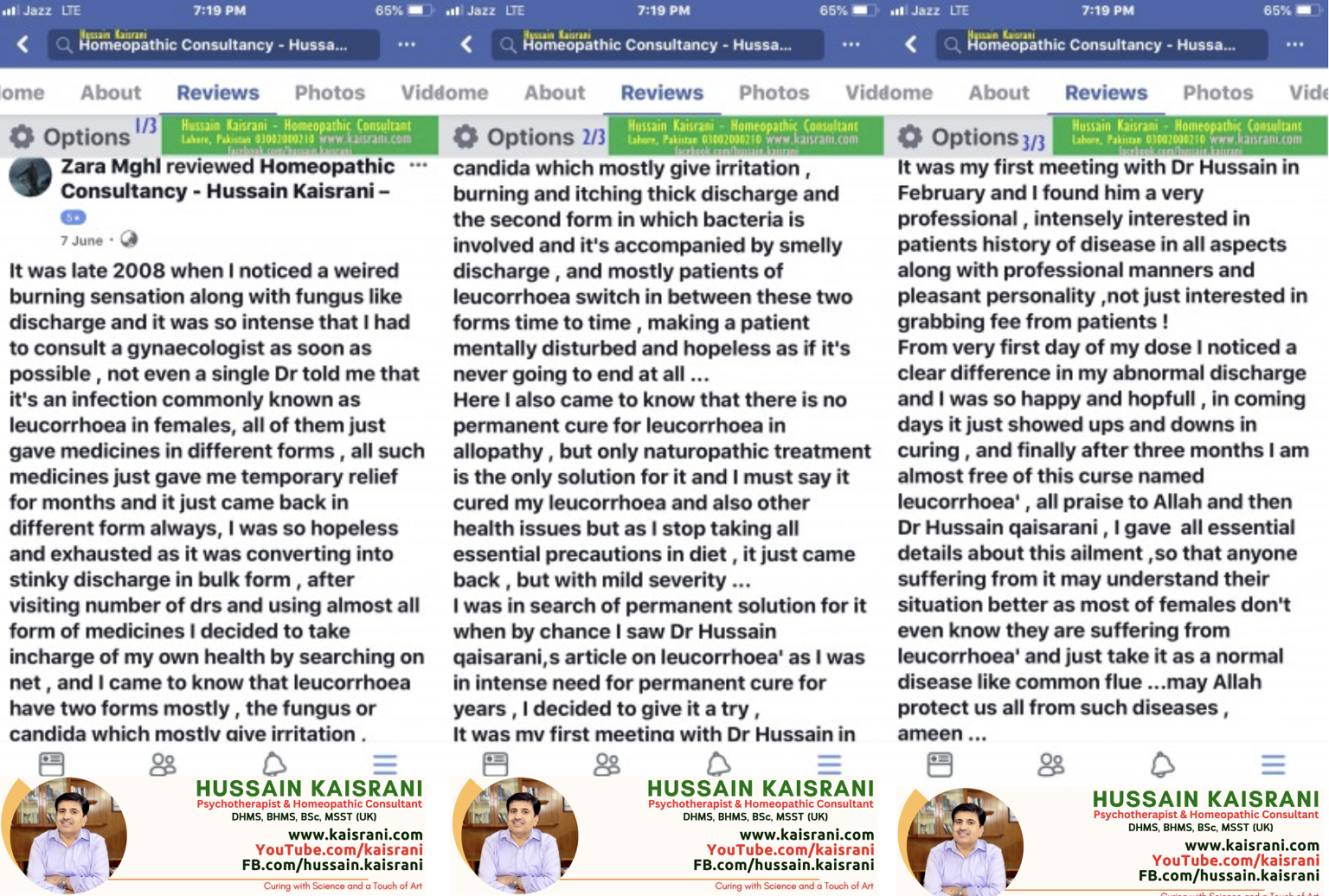 Lasting Relief from Leucorrhoea: A Success Story with Homeopathic Treatment by Dr. Hussain Kaisrani