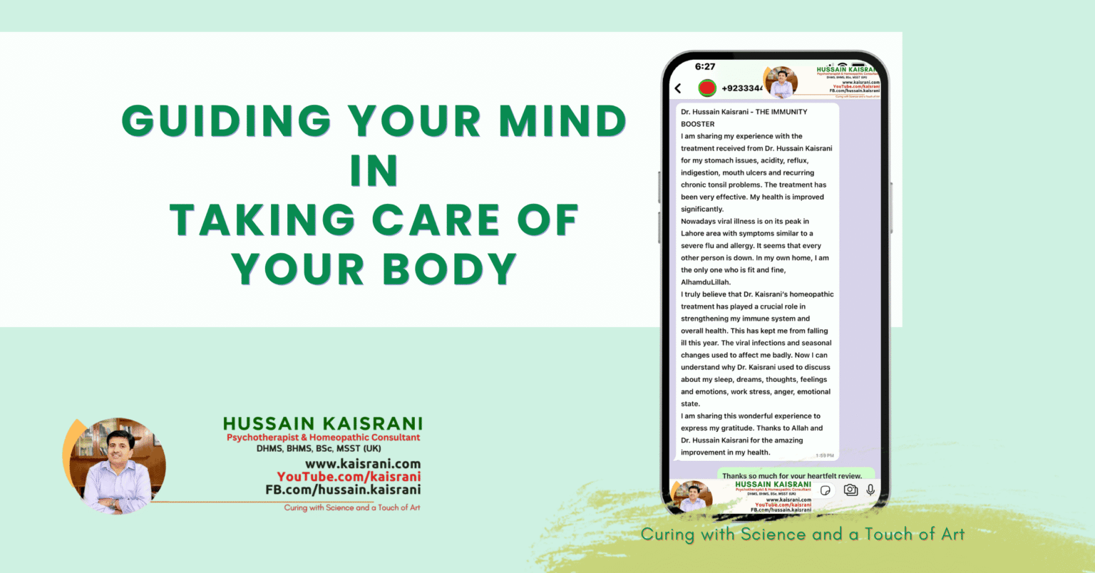 Dr. Hussain Kaisrani – Homeopathic Treatment for Acidity, Reflux, Indigestion, Mouth Ulcers & Chronic Tonsils | The Immunity Booster