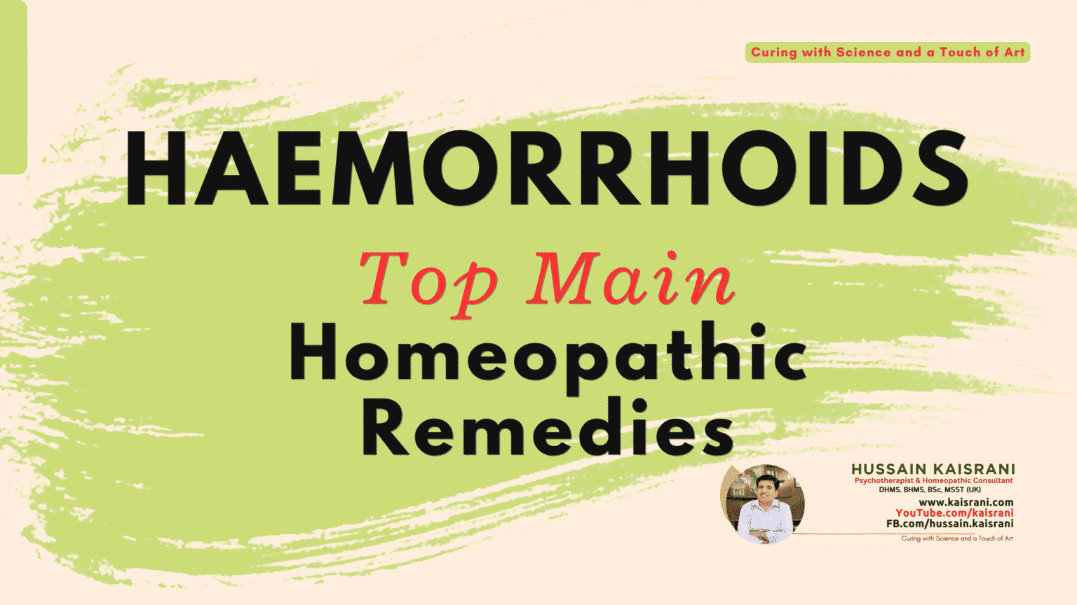 HAEMORRHOIDS – Top Main Homeopathic Remedies