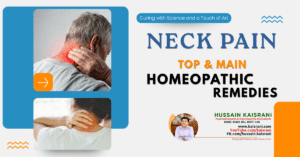 NECK PAIN – Top Main Homeopathic Remedies